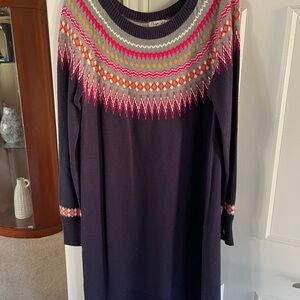 Stylish Multicolor Knit Dress
